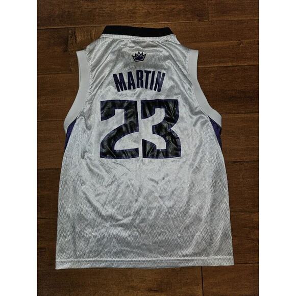 Adidas Sacramento Kings Jersey #23 Kevin Martin YOUTH Sz M 10-12 NBA - Picture 4 of 11